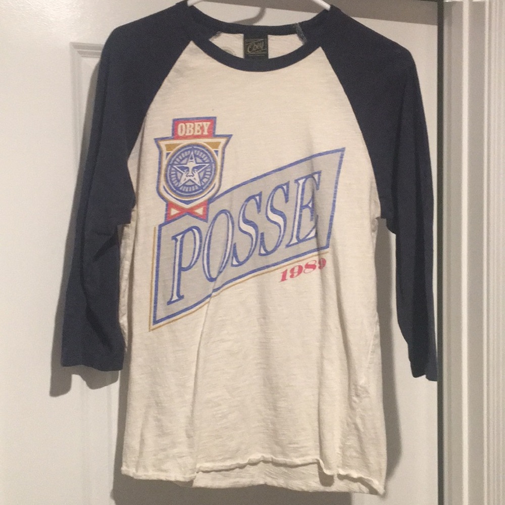 Obey Propaganda 3/4 Length Shirt